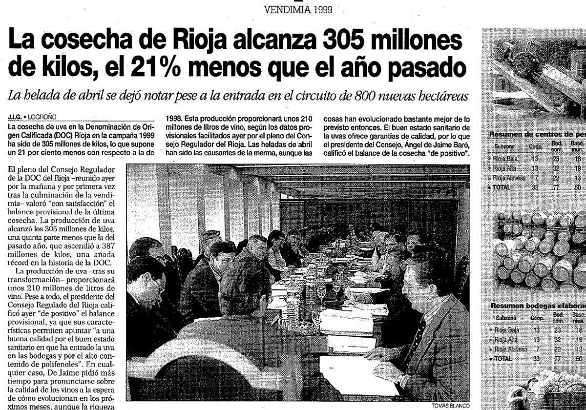 La penúltima cosecha del XX