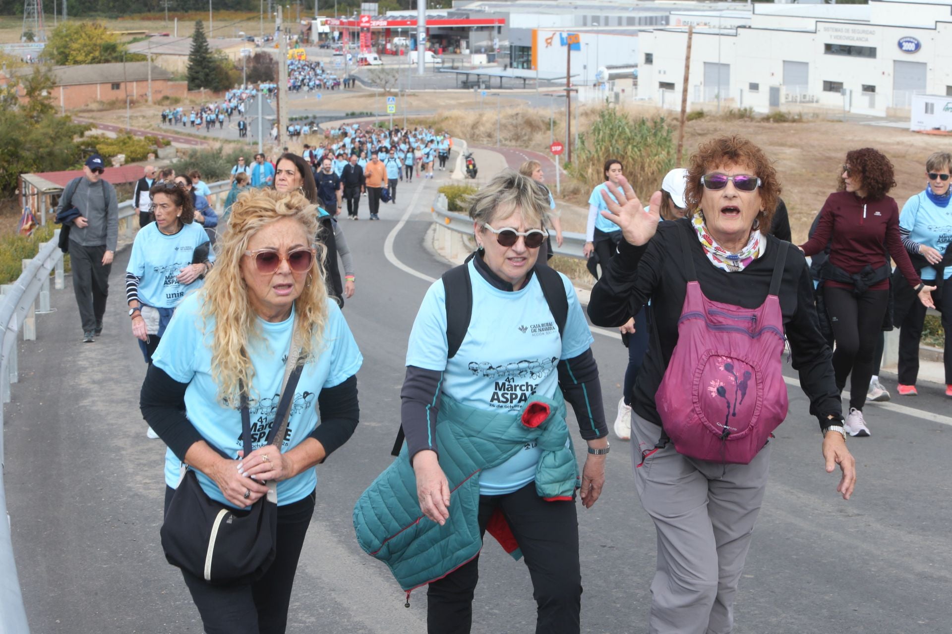 Las imágenes de la Marcha Aspace