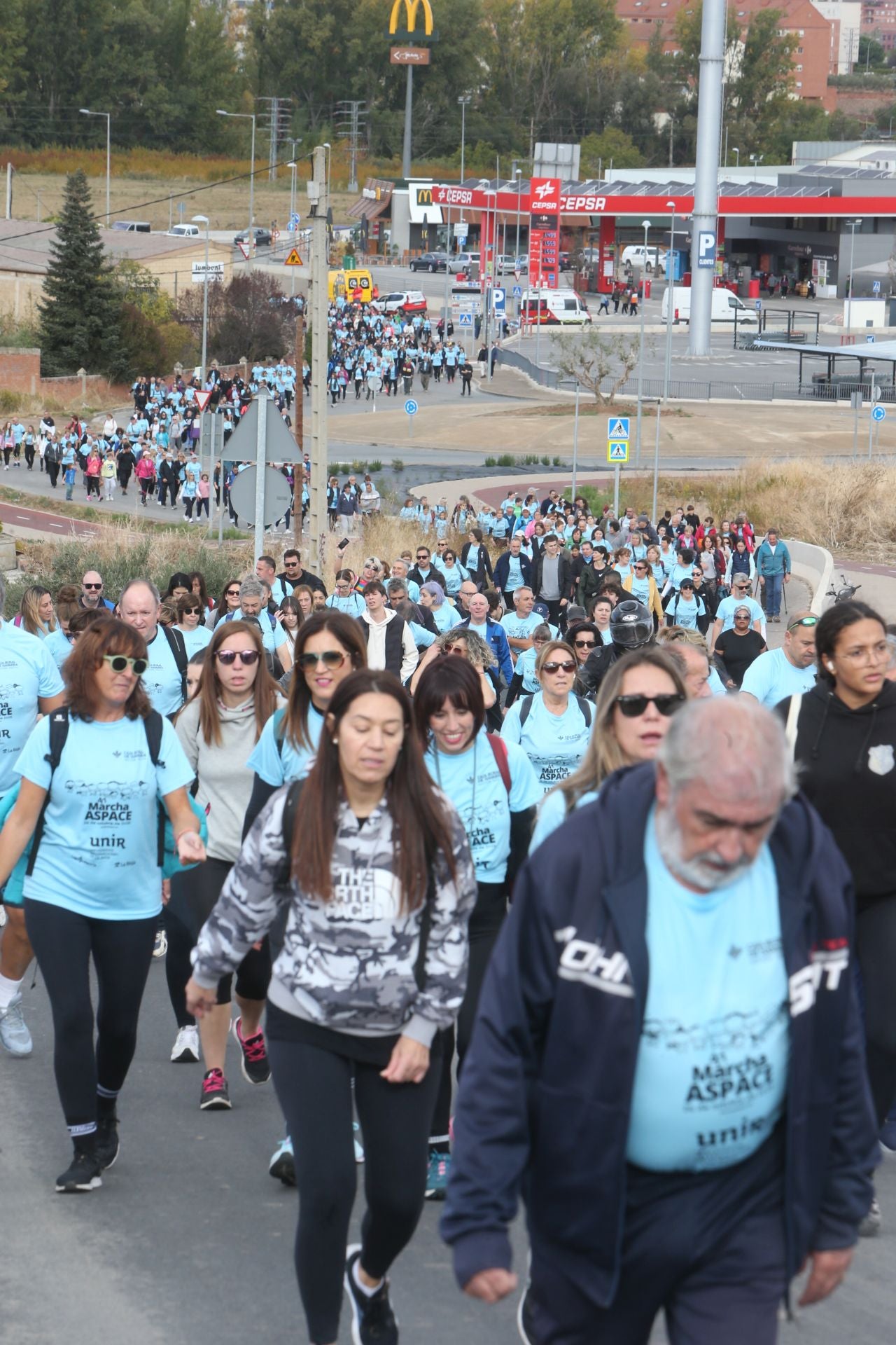 Las imágenes de la Marcha Aspace