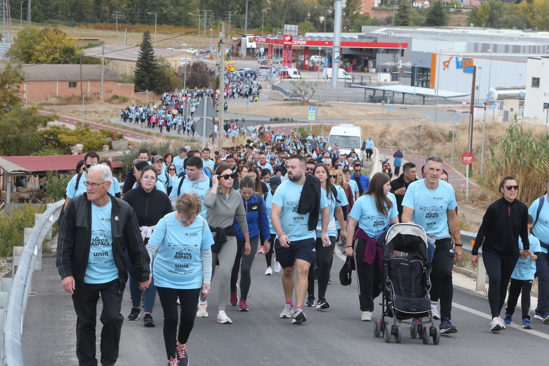 Las imágenes de la Marcha Aspace