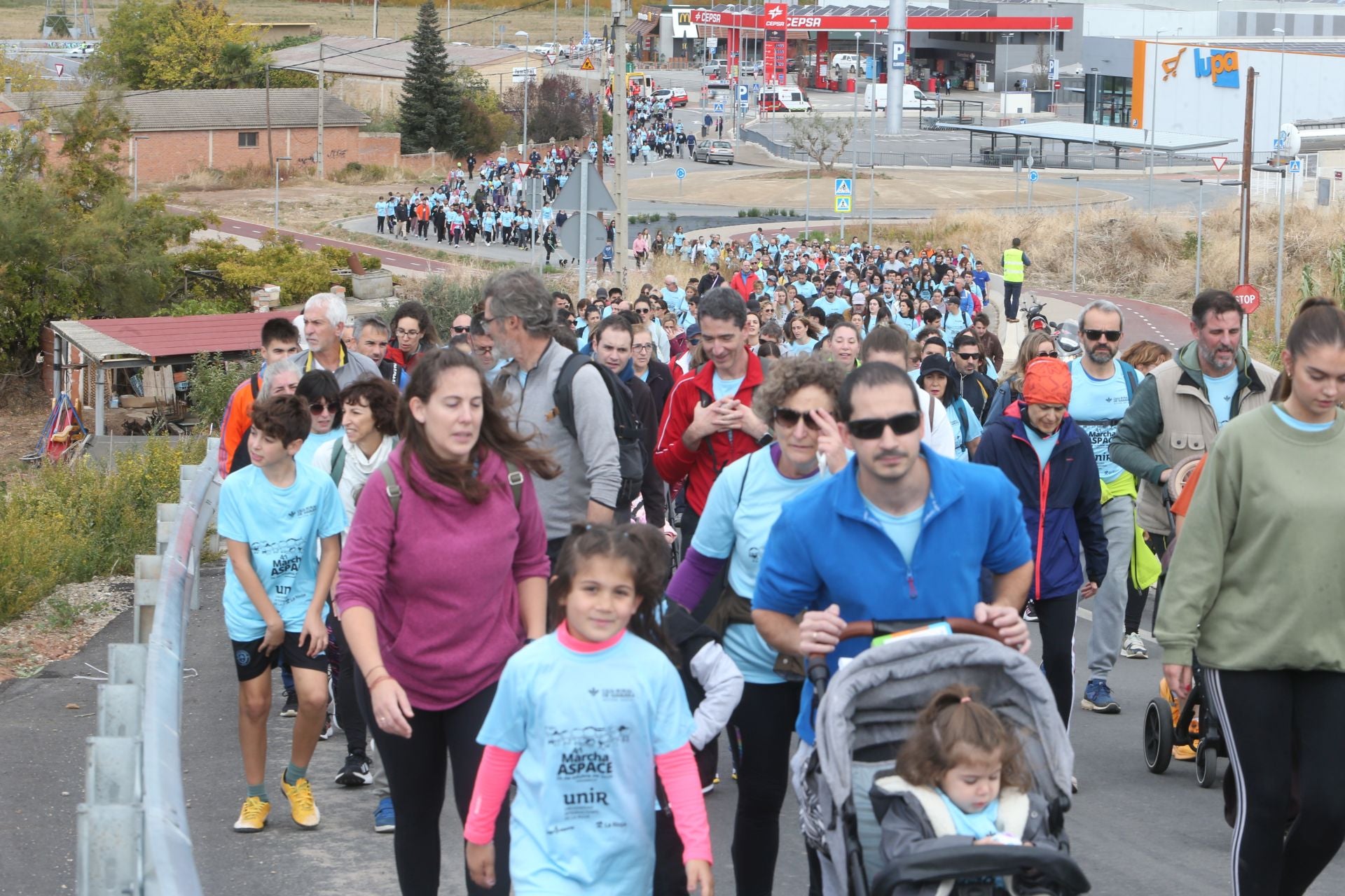 Las imágenes de la Marcha Aspace