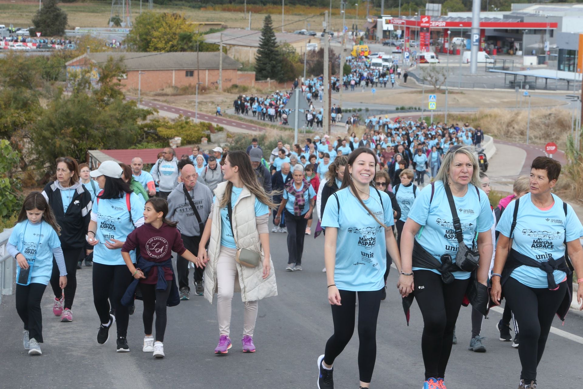 Las imágenes de la Marcha Aspace