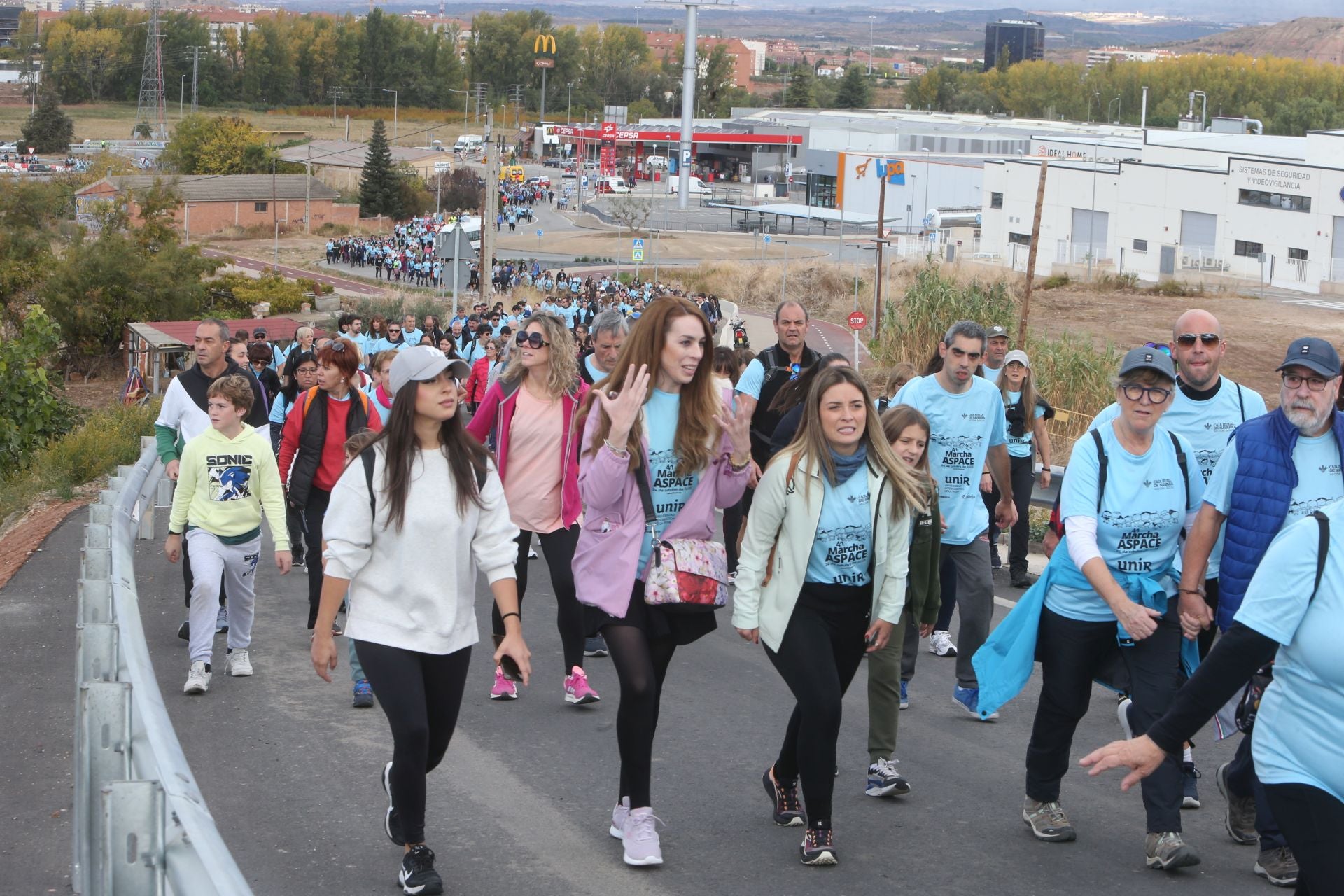 Las imágenes de la Marcha Aspace