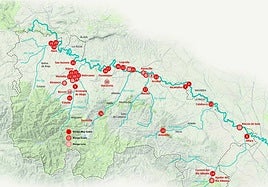 Estas son los edificios e infraestructuras en zonas inundables en La Rioja