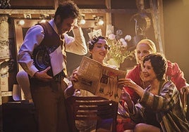 Una escena de 'Mihura, el último comediógrafo'