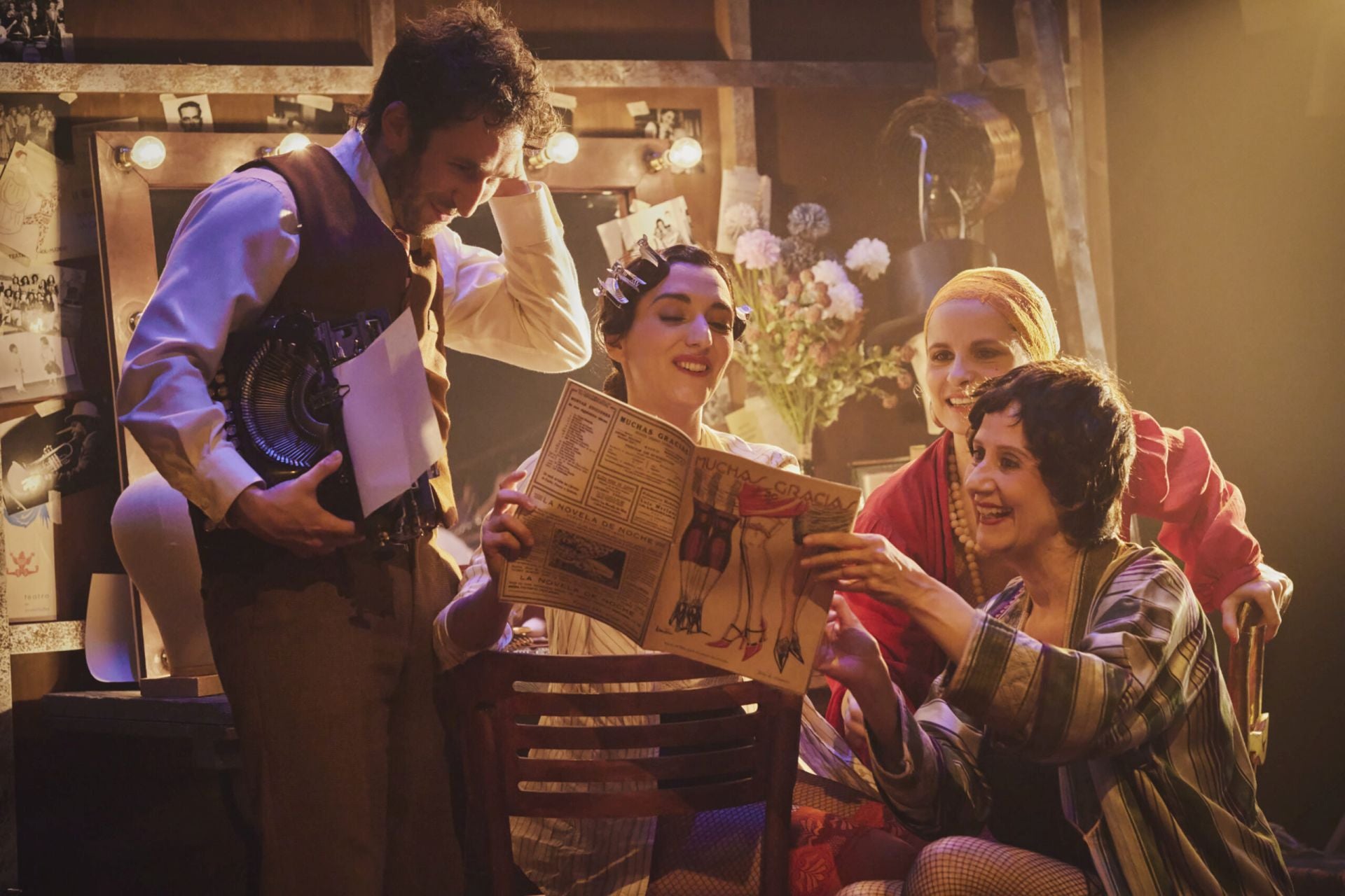 Una escena de 'Mihura, el último comediógrafo'