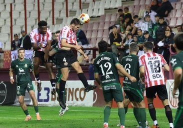 La SD Logroñés se topa con la calidad del Racing