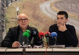 Óscar Salazar y Roberto Ruiz-Clavijo, dirigentes de la UAGR.