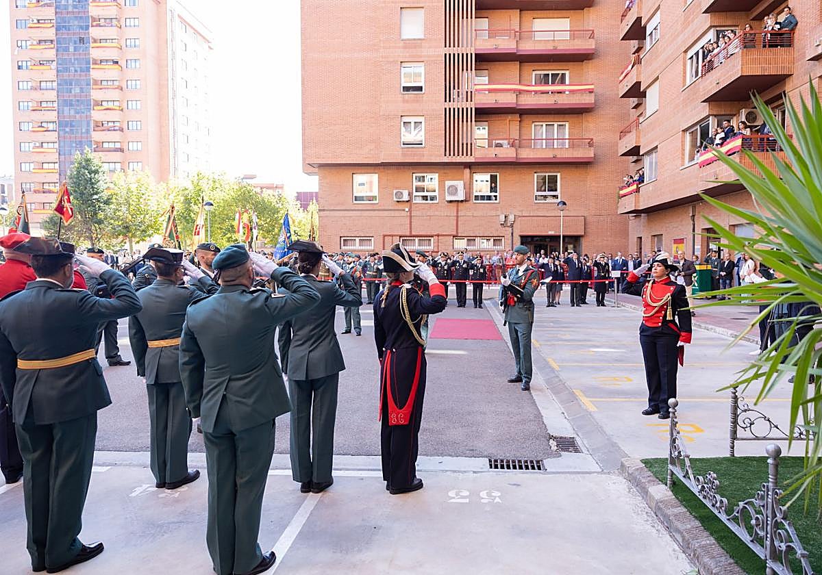 Comandancia de la X Zona de la Guardia Civil.