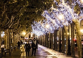 Encendido de las luces de Navidad en Logroño.