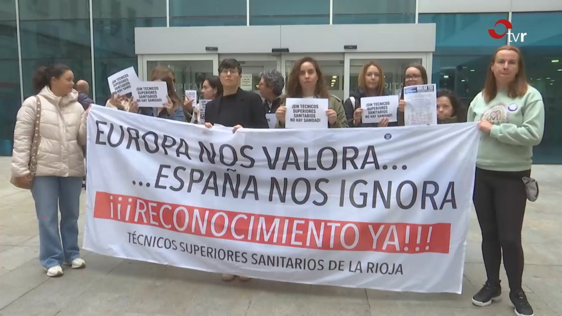 Segunda jornada de huelga de los técnicos superiores sanitarios en La Rioja