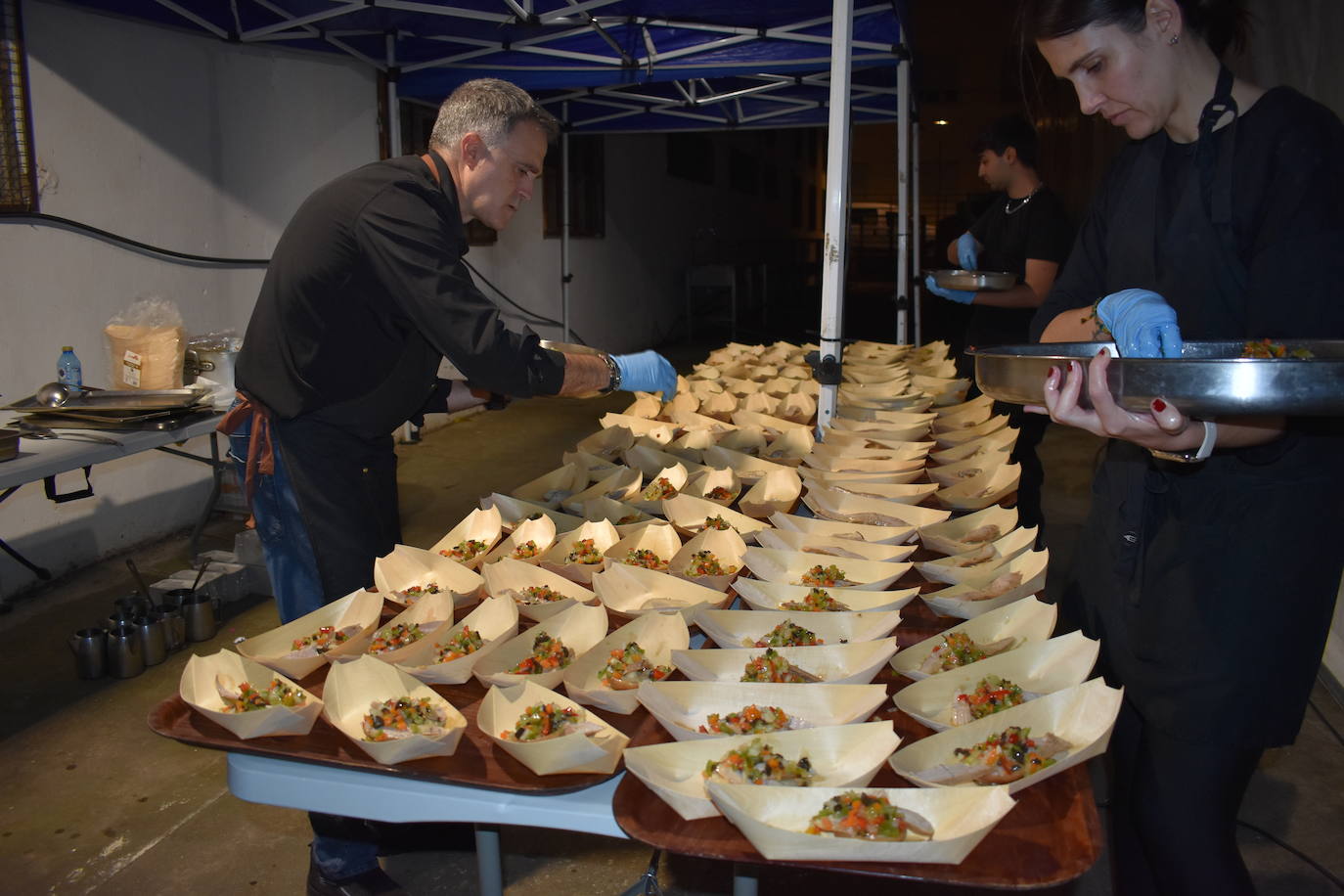 Las imágenes de la cata maridaje gastromusical en Autol