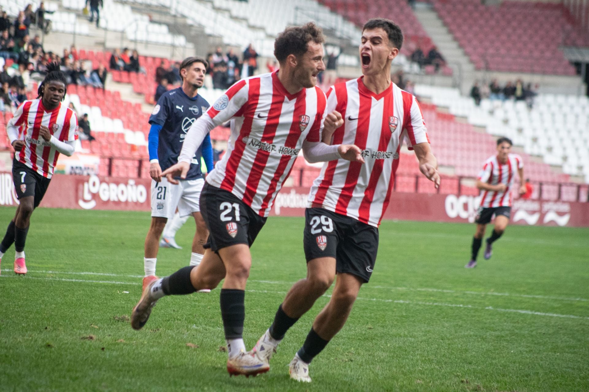 El triunfo de la UD Logroñes frente al Utebo