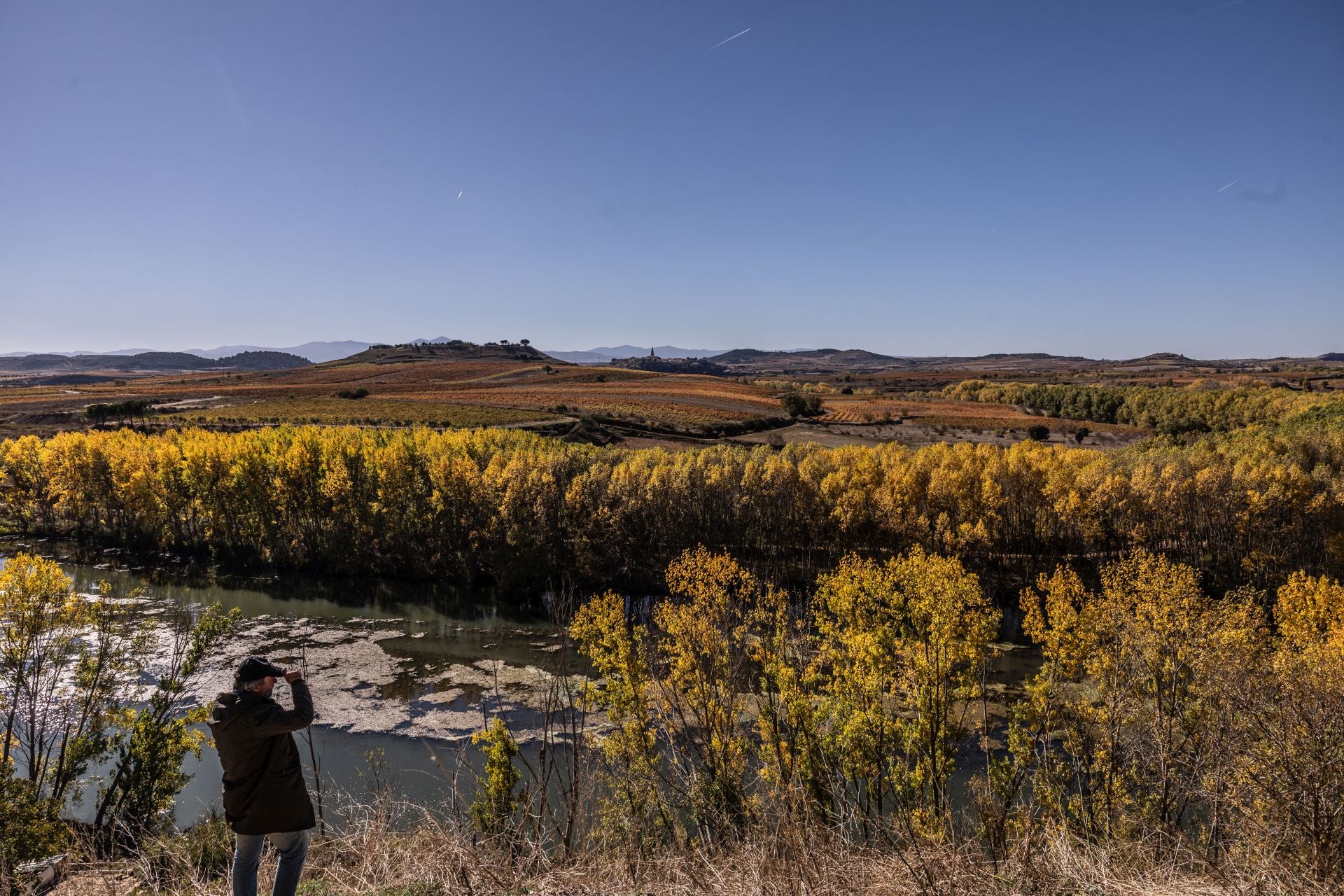 Entorno del castillo de Davalillo, en San Asensio