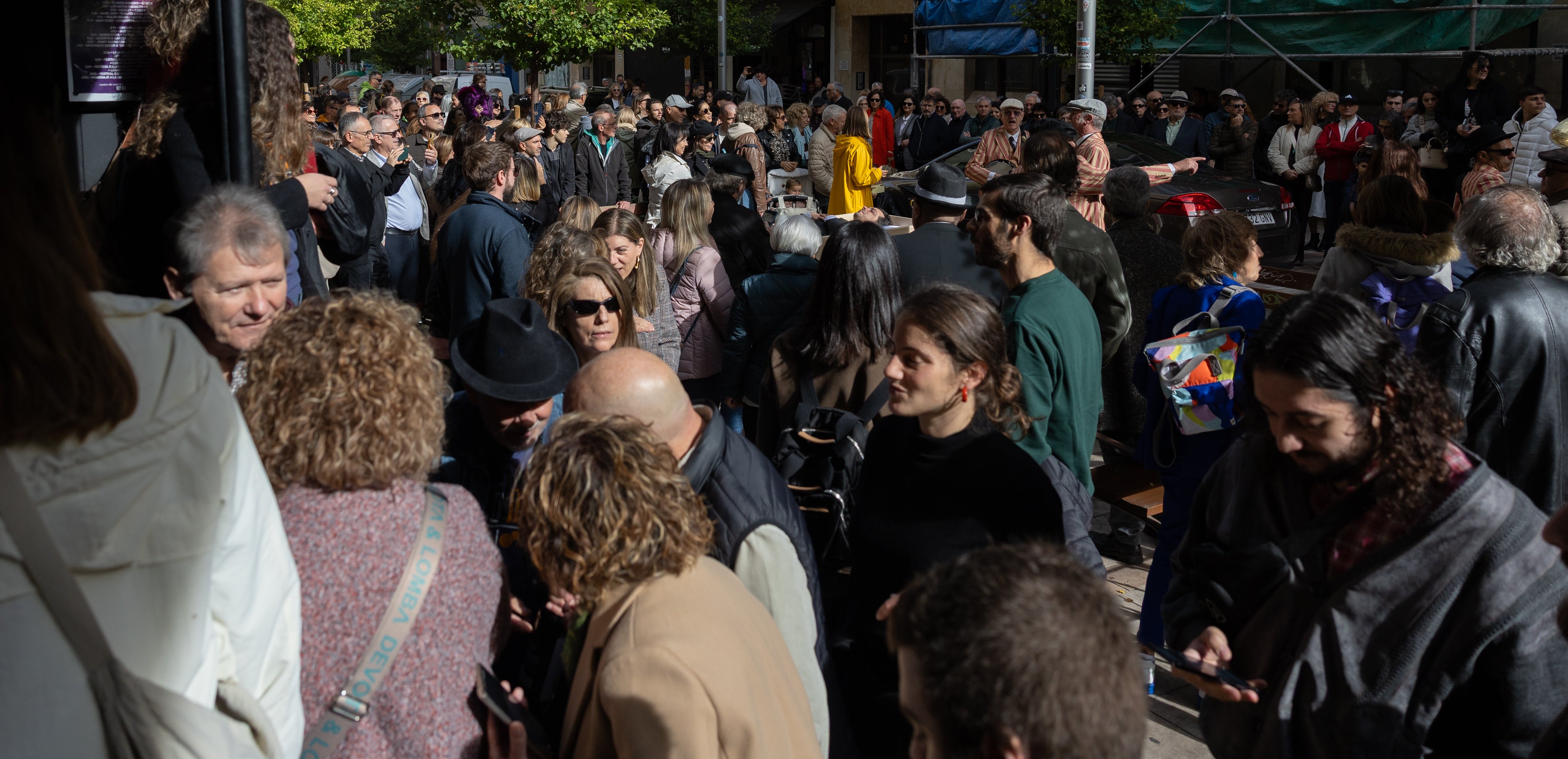 Riojazz recrea un funeral en Nueva Orleans por las calles de Logroño