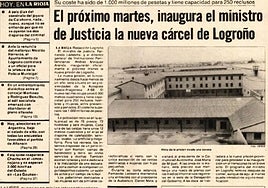 Nueva prisión en Logroño