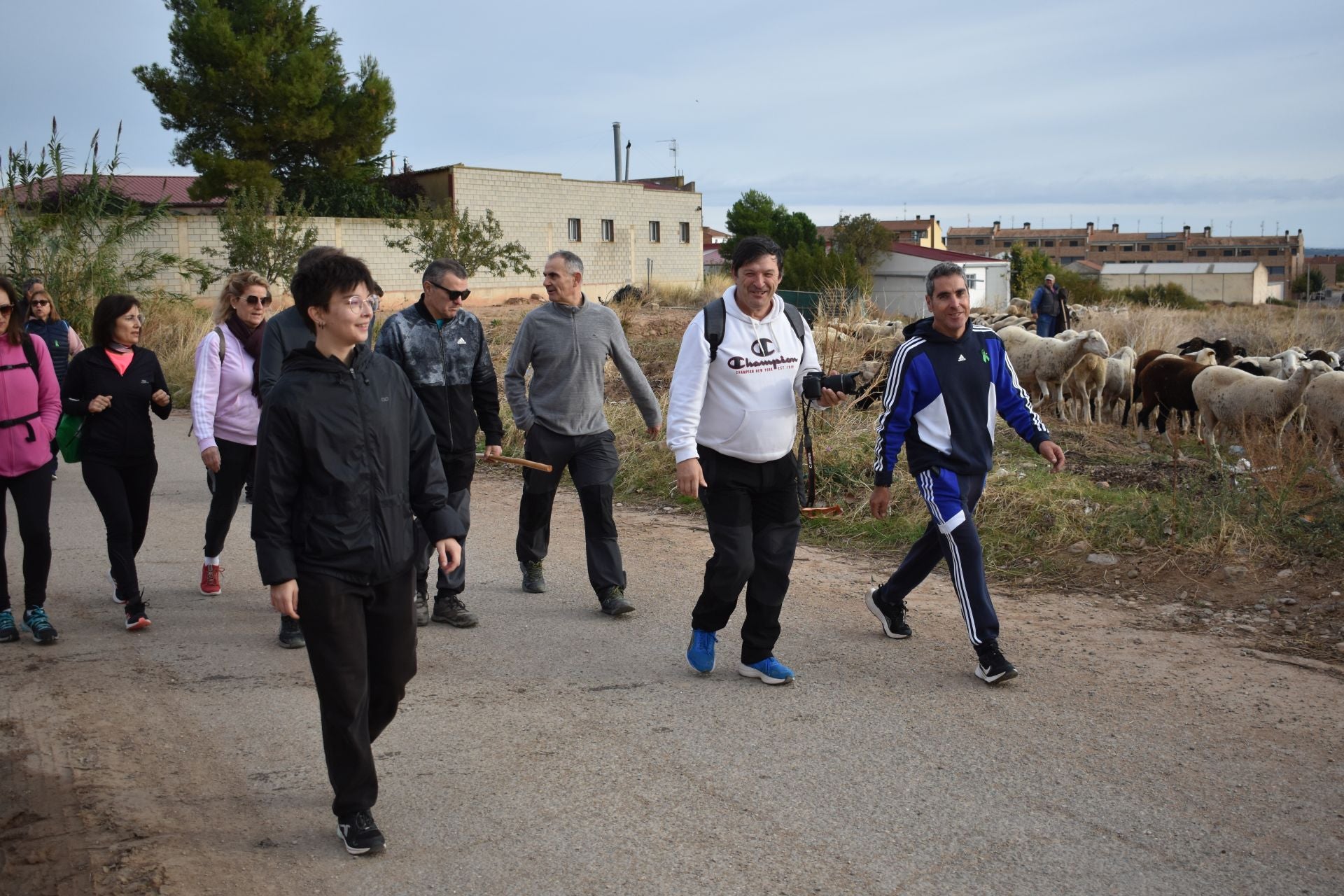 Las imágenes de la marcha contra el cáncer en Aldeanueva