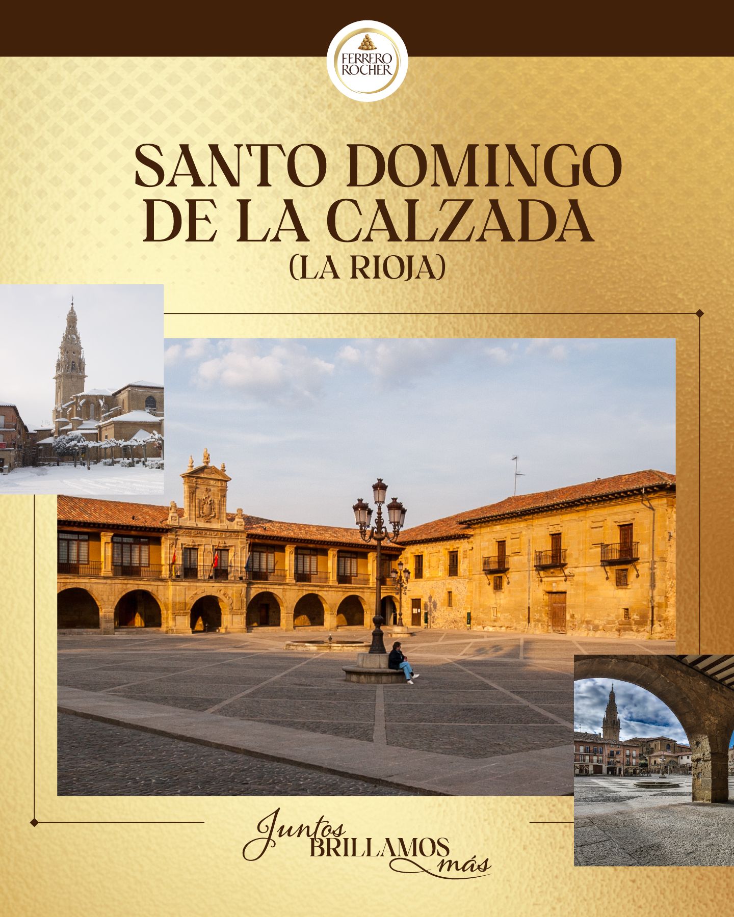 Santo Domingo, candidato a protagonizar la campaña navideña de Ferrero Rocher