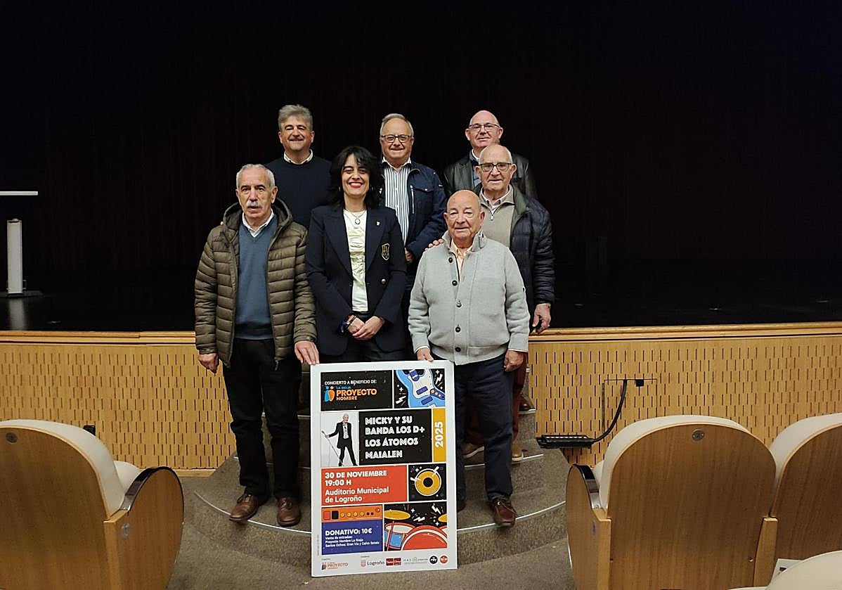 Presentación del concierto solidario.