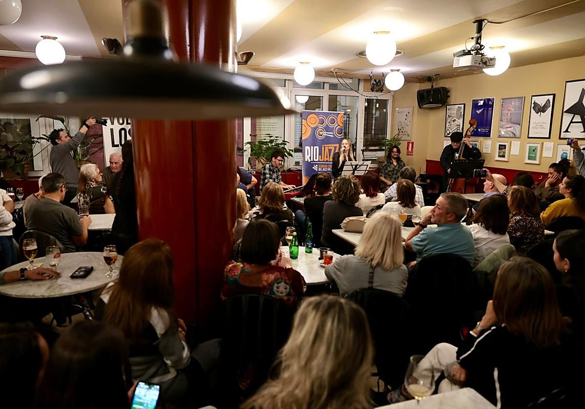 Riojazz con Mar en el Café Bretón