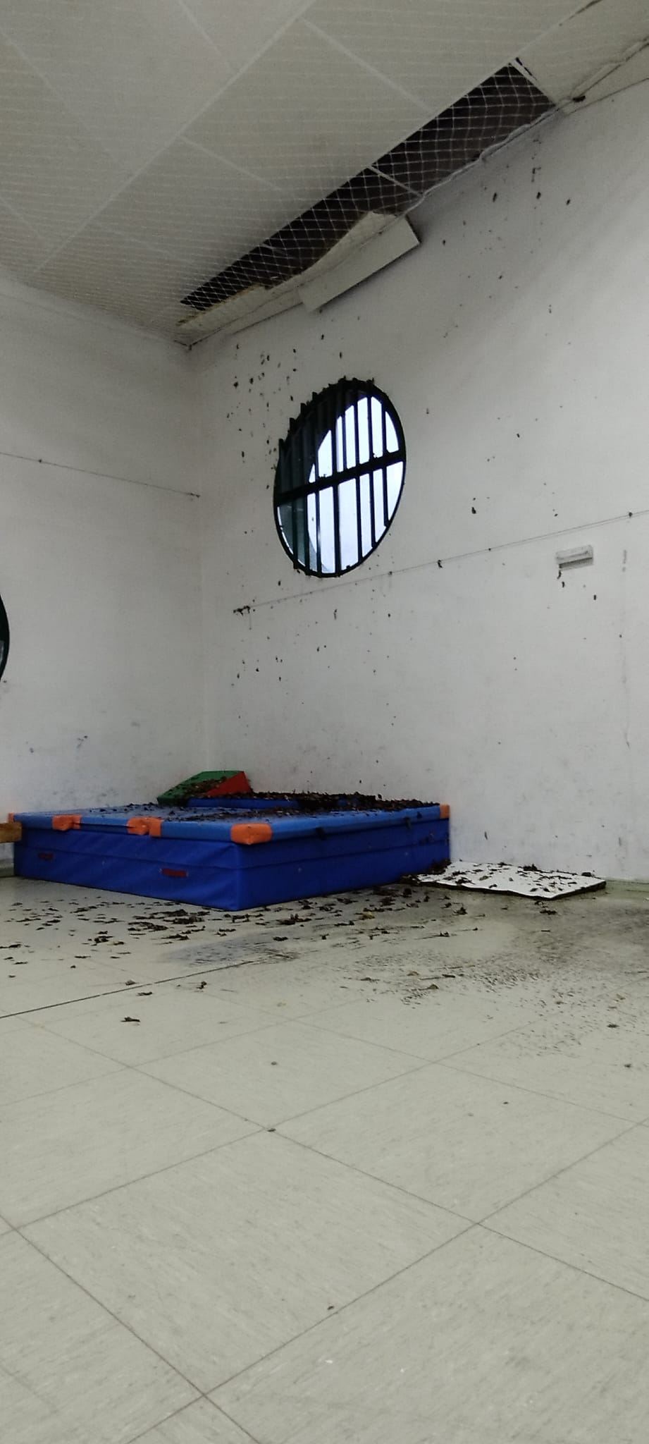 El mal estado del colegio Marqués de Vallejo