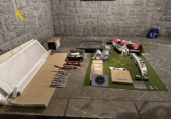 Detenidas cinco personas por robar a una empresa de Nájera material de baño y construcción