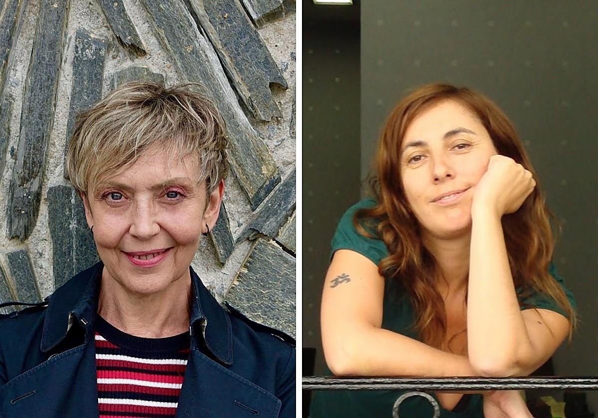 La escritora Susana Koska y la narradora Ana Griott.