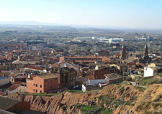 Vista panorámica de Alfaro.