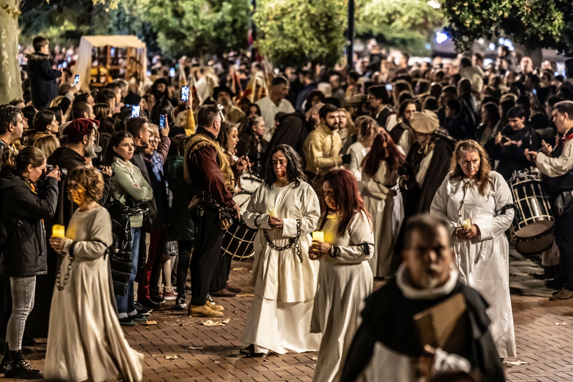 La quema de las brujas de Zugarramurdi, en imágenes