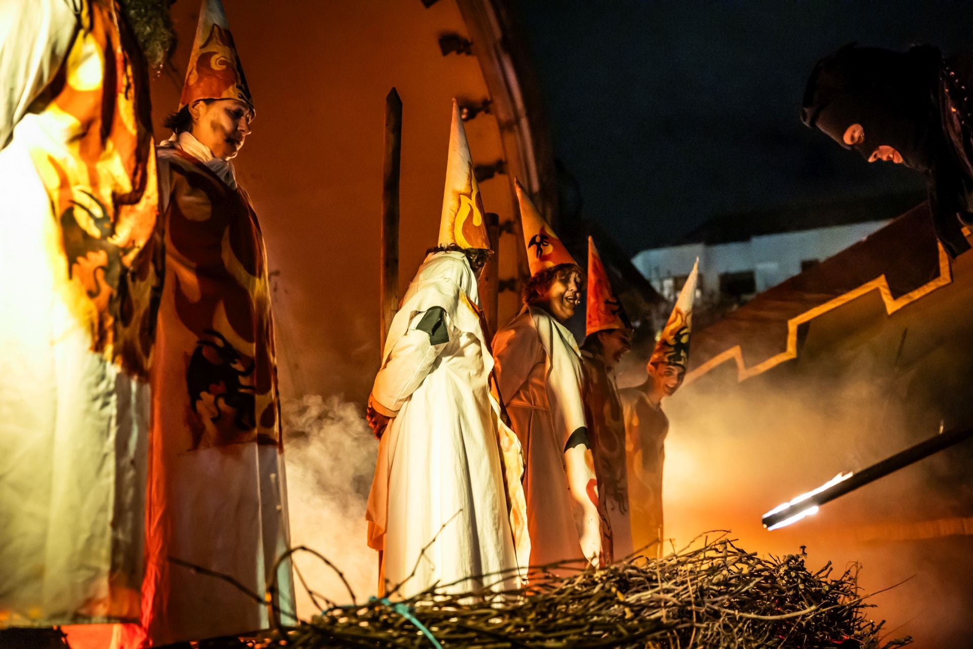 La quema de las brujas de Zugarramurdi, en imágenes