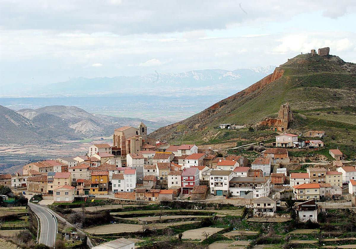 Panorámica de Ocón, en una imagen de archivo.
