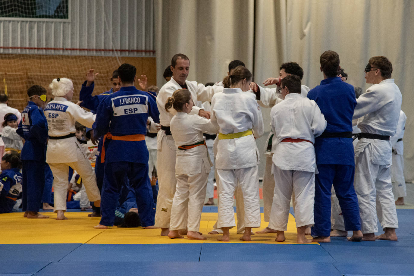 Las imágenes de la jornada de judo paralímpico