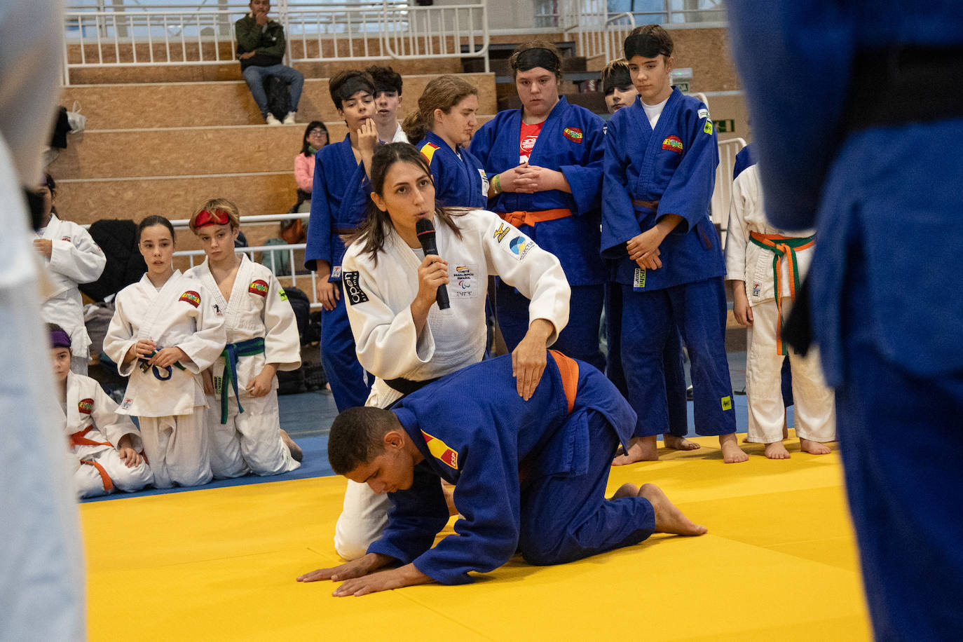 Las imágenes de la jornada de judo paralímpico