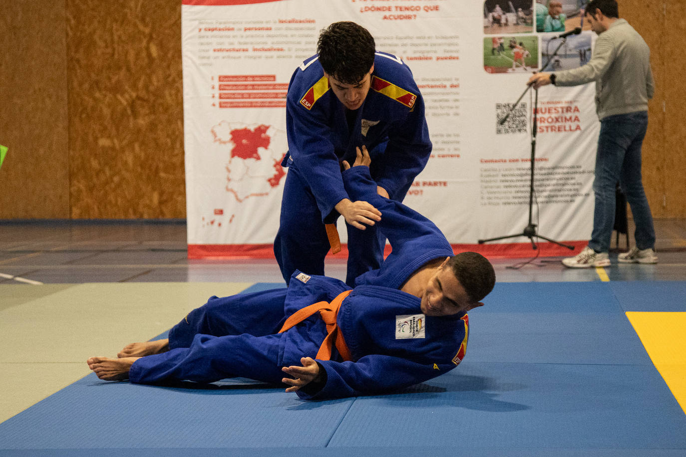 Las imágenes de la jornada de judo paralímpico