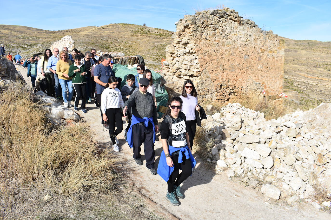 Las imágenes de la Jornada de Difusión del castillo de Cervera