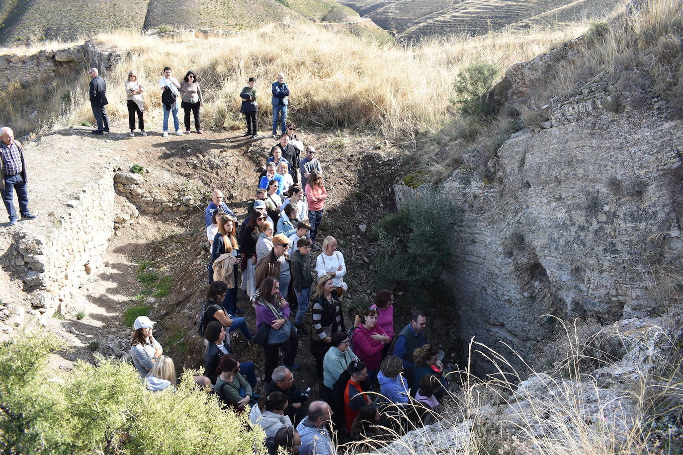 Las imágenes de la Jornada de Difusión del castillo de Cervera