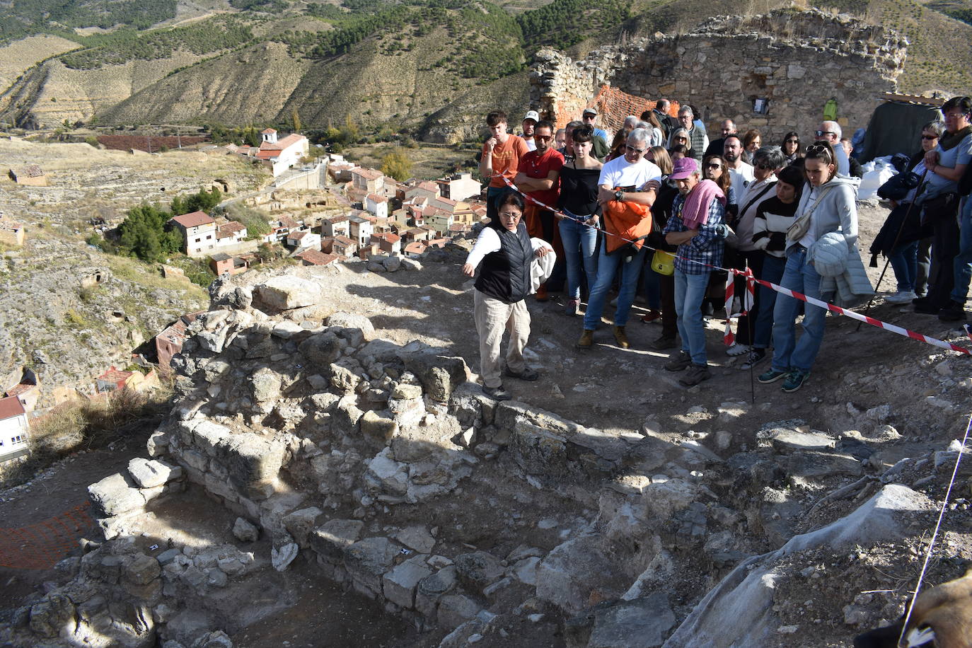 Las imágenes de la Jornada de Difusión del castillo de Cervera