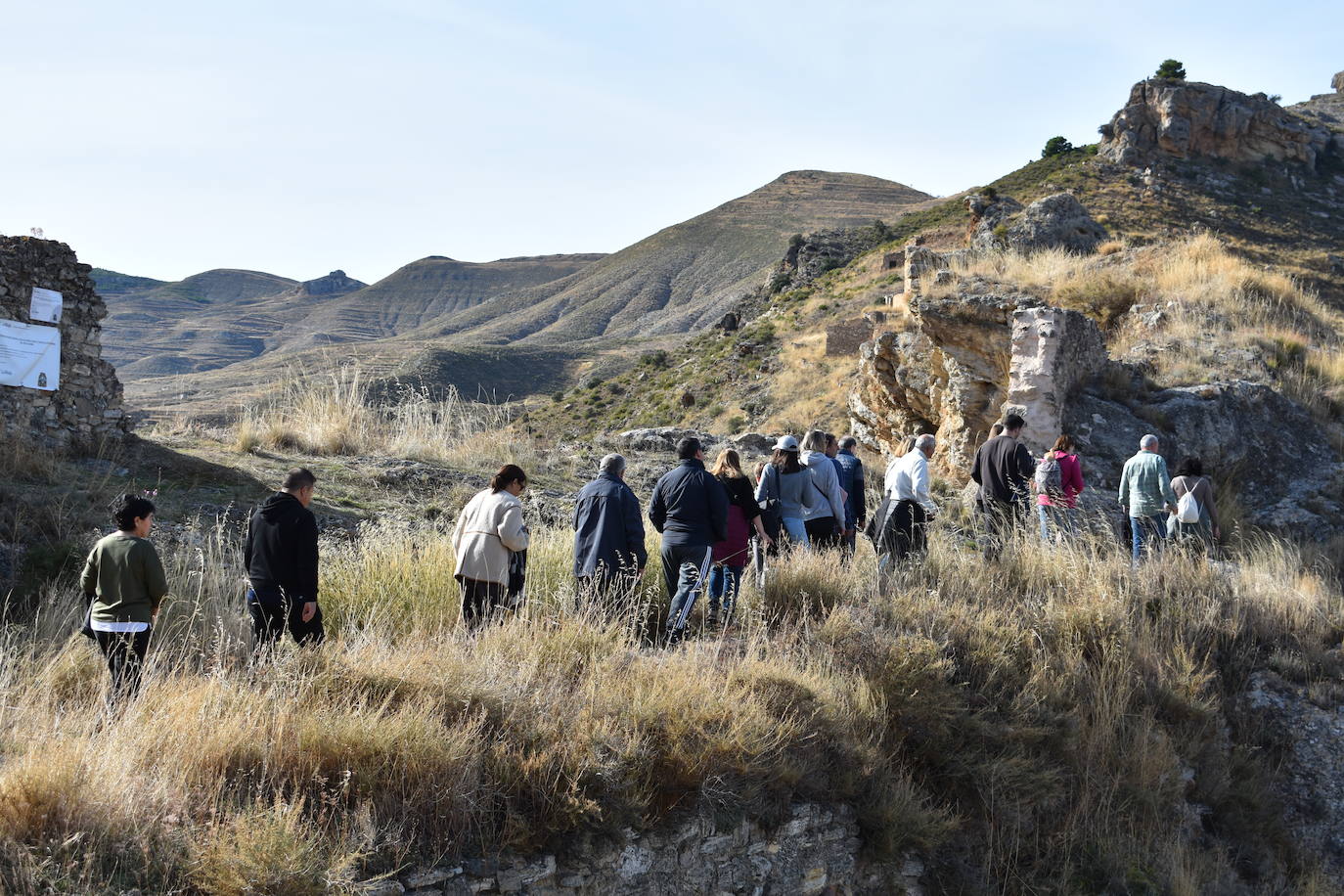 Las imágenes de la Jornada de Difusión del castillo de Cervera