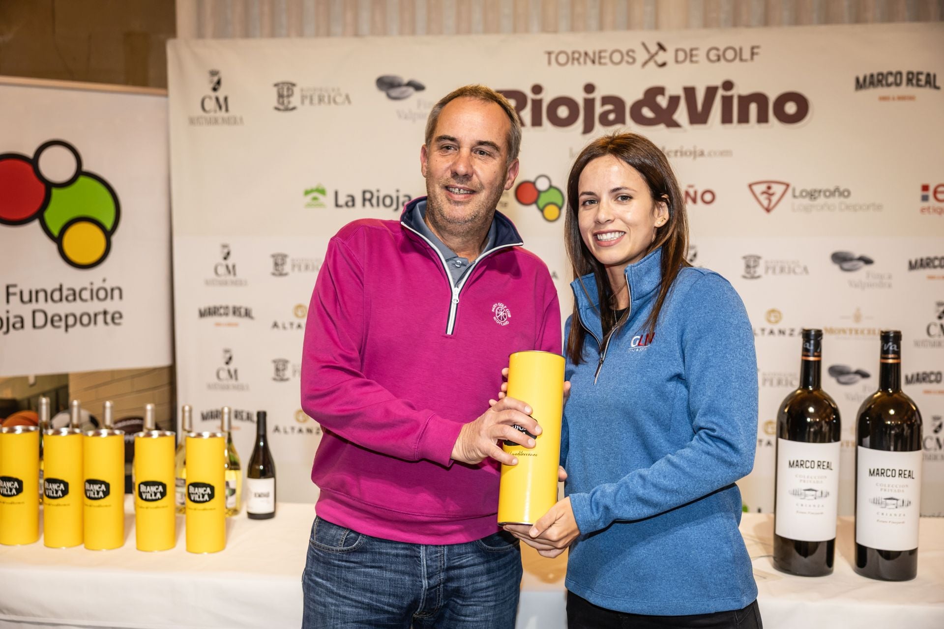 La entrega de premios de la jornada de Marco Real