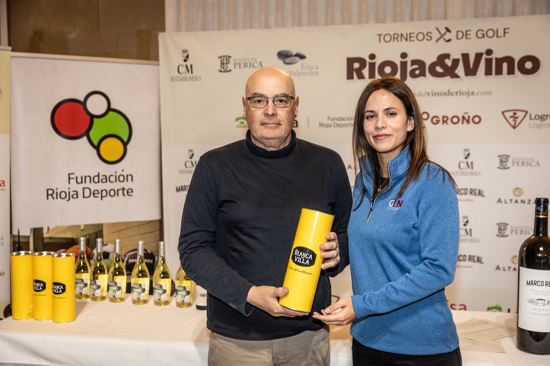 La entrega de premios de la jornada de Marco Real