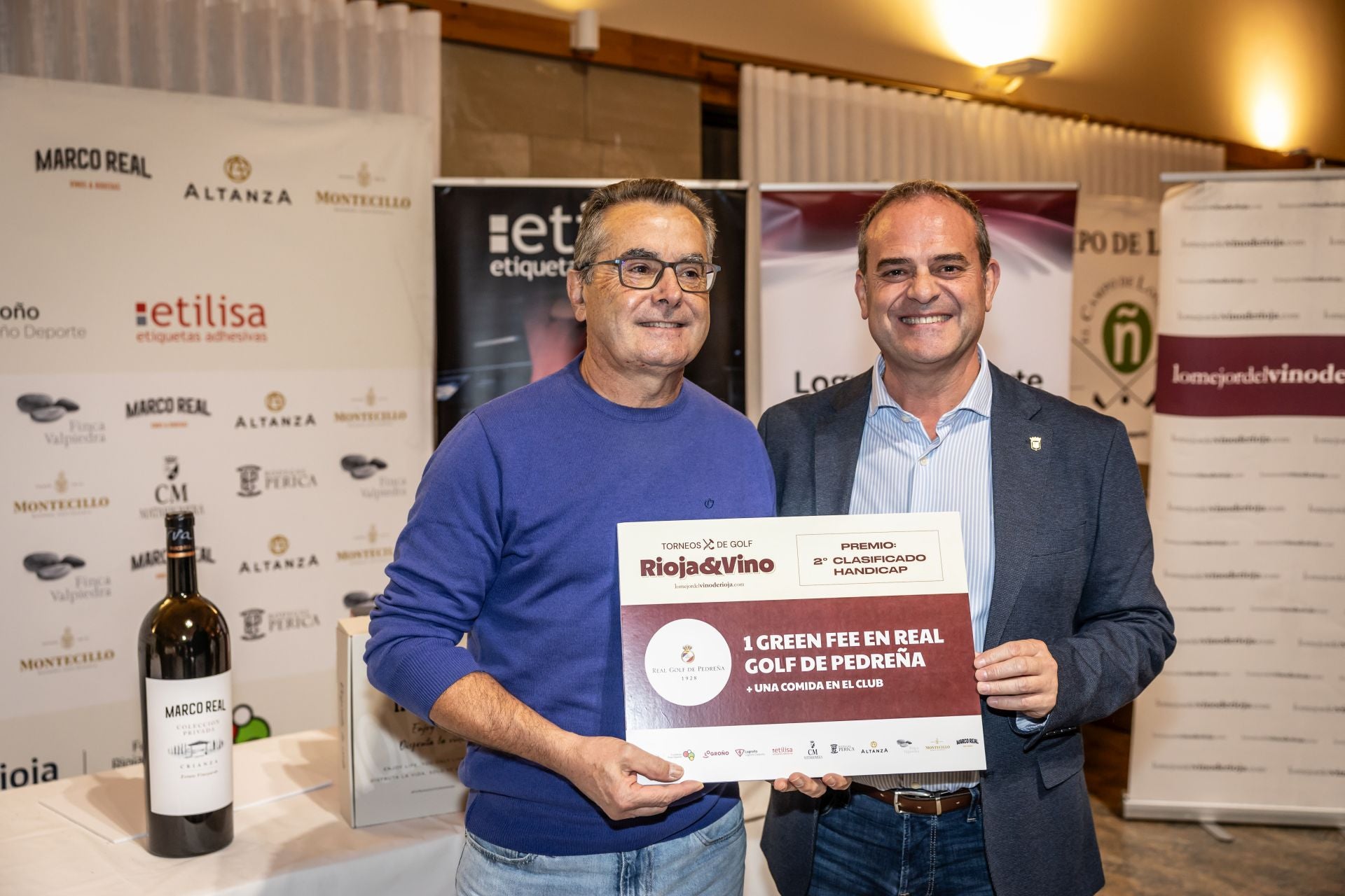 La entrega de premios de la jornada de Marco Real