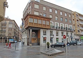 Exterior del ayuntamiento de la localidad.