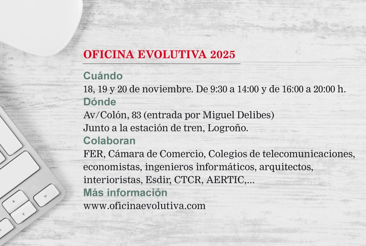 Las inscripciones a las charlas pueden realizarse a través de la web: www.oficinaevolutiva.com