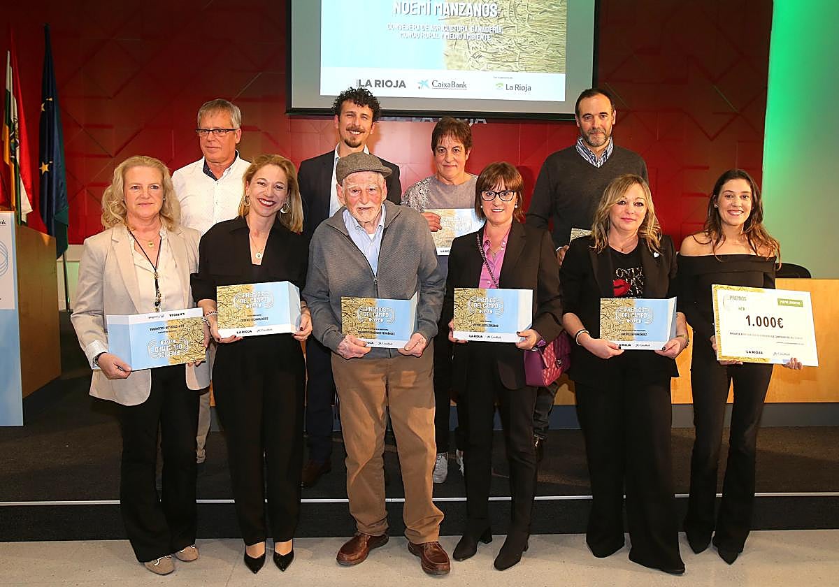 Los premiados del año pasado.