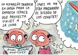 El alfareño que trabaja para la empresa que proyecta viajes a la luna, según Tris