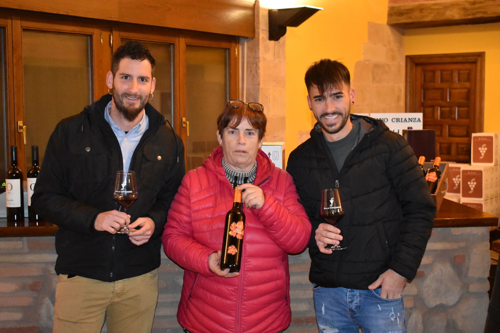 Las imágenes de la fiesta del &#039;Joven de Noviembre&#039; en Ausejo