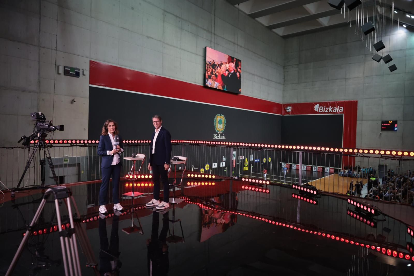 El ambiente durante la final del Cuatro y medio