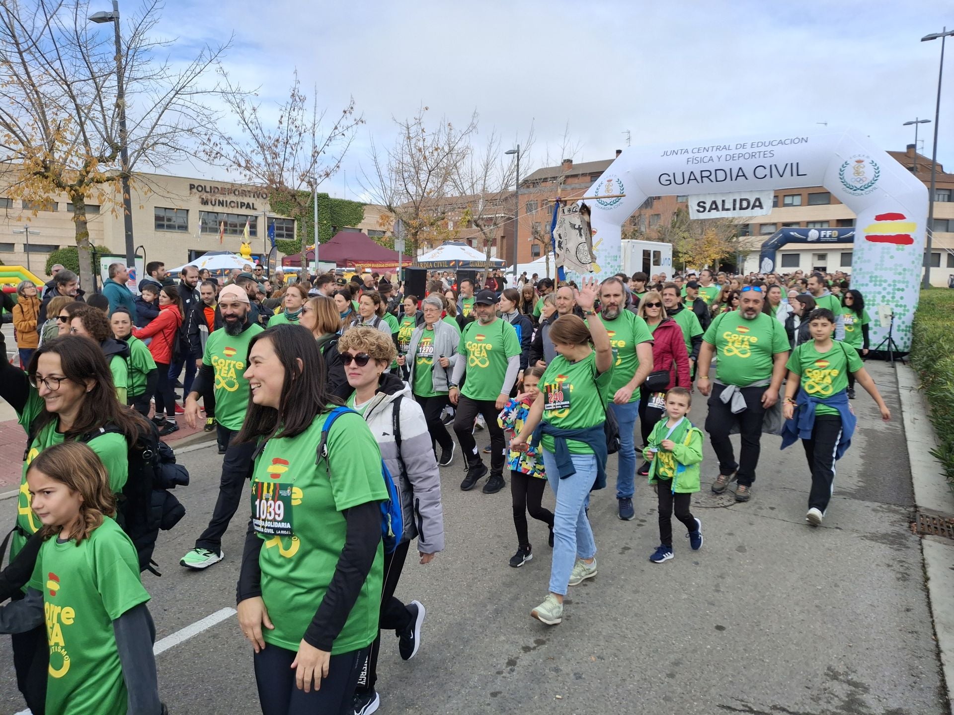 I Carrera Solidaria de la Guardia Civil de La Rioja