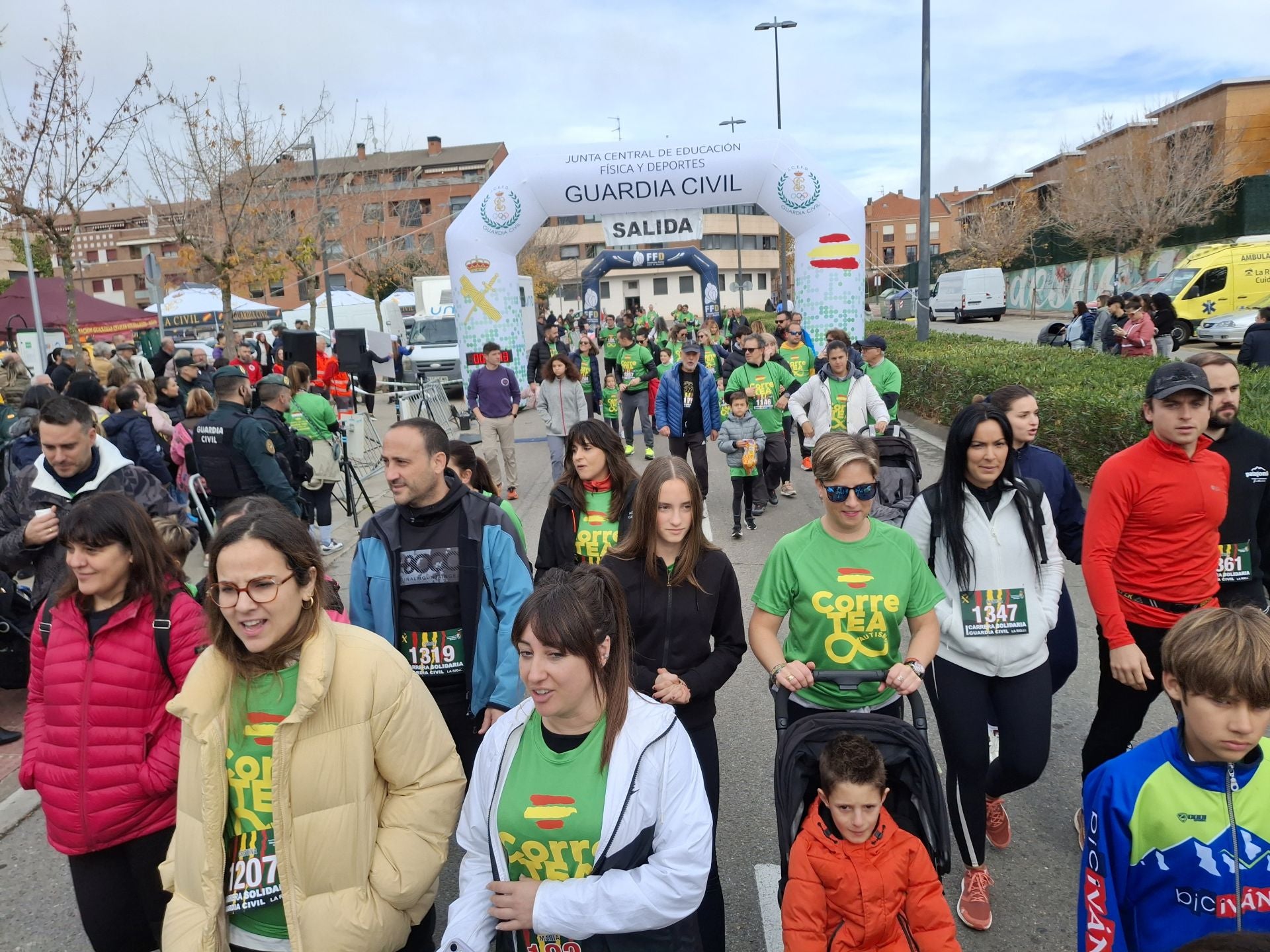 I Carrera Solidaria de la Guardia Civil de La Rioja