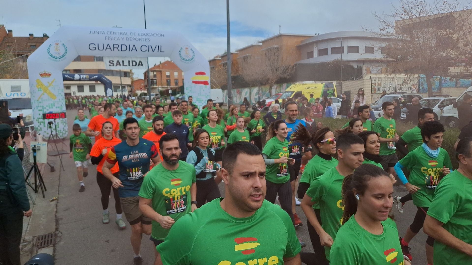 I Carrera Solidaria de la Guardia Civil de La Rioja
